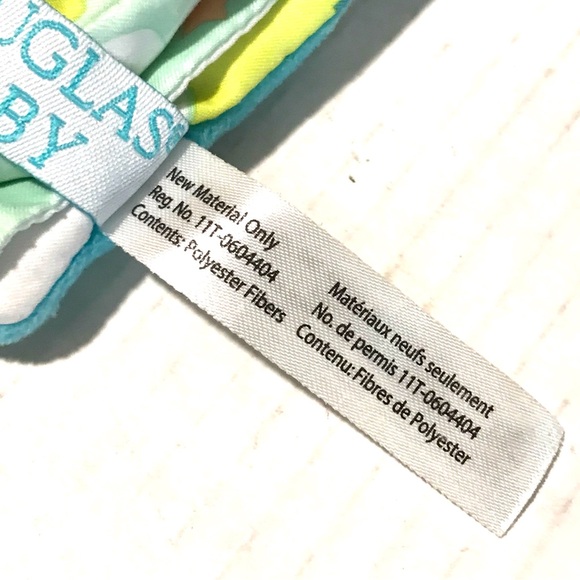 Douglas Baby Elephant/Bunny Sweet Animals Soft Crinkle Lovey Sensory Books Set-2 - Picture 9 of 11